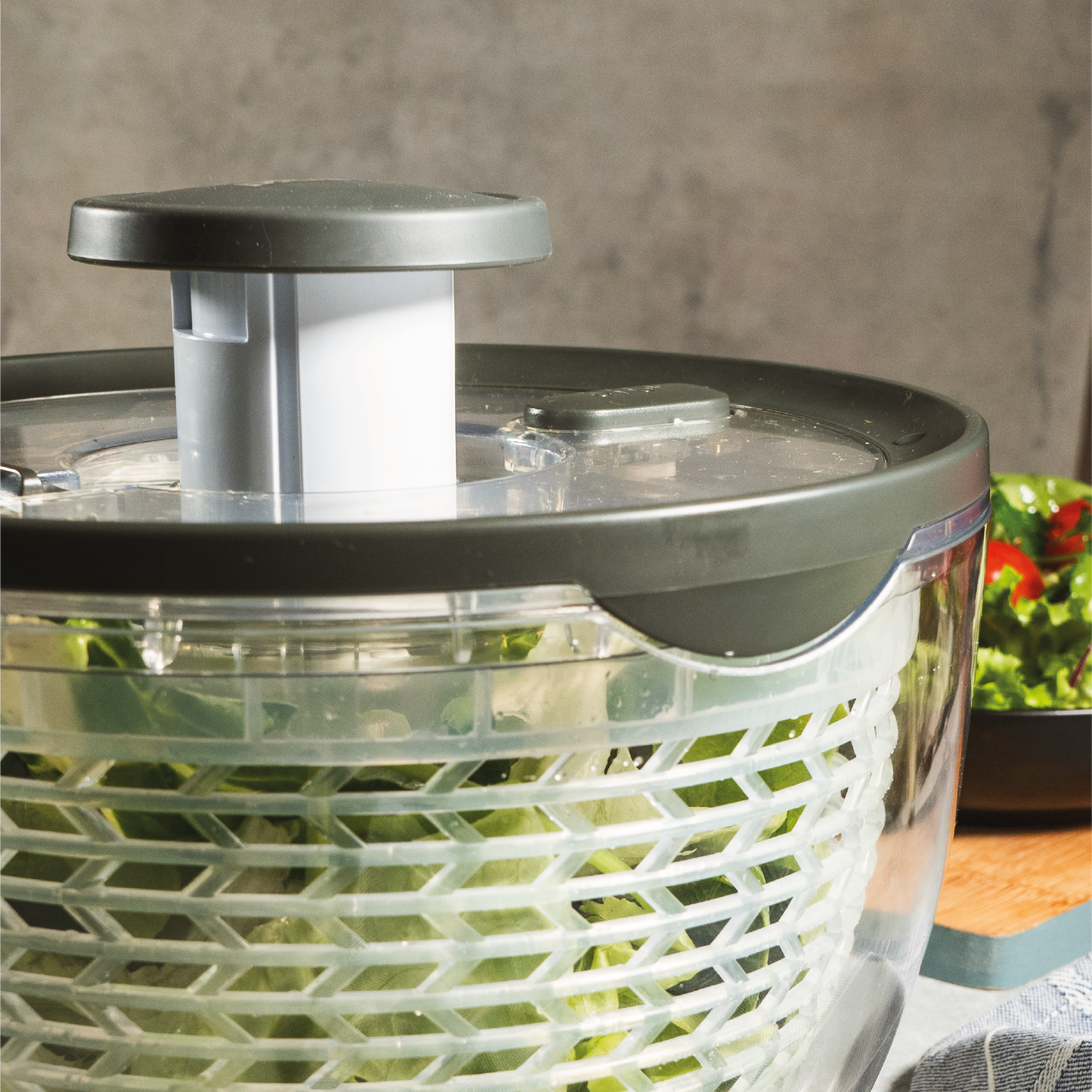 Escurre verduras c/palanca 5.5 lts
