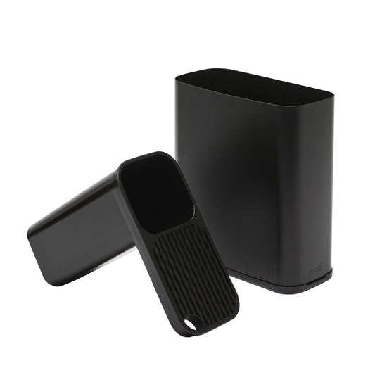 Escurridor de cubiertos negro