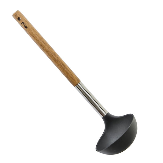 Combo X5 Utensilios De Cocina Con Mango Acacia