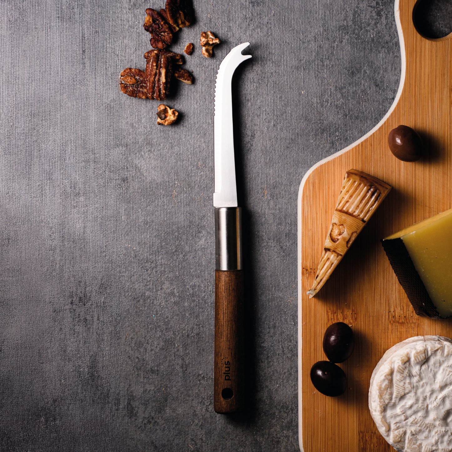 Cuchillo para queso mango Acacia