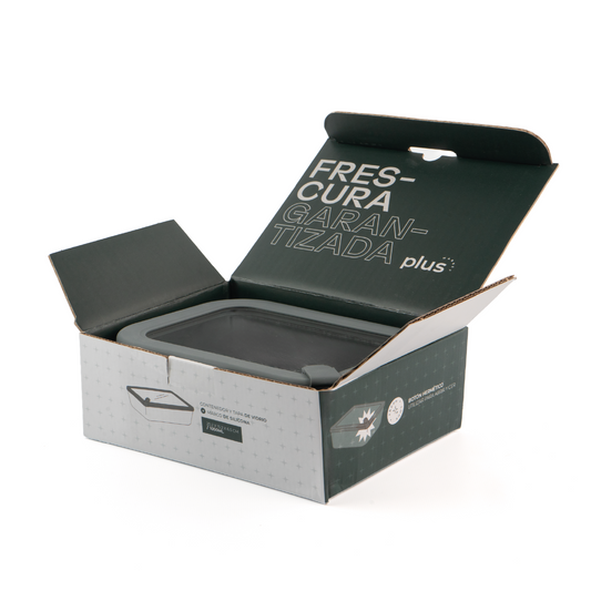 Contenedor de Vidrio Hermético con Tapa 1050ml