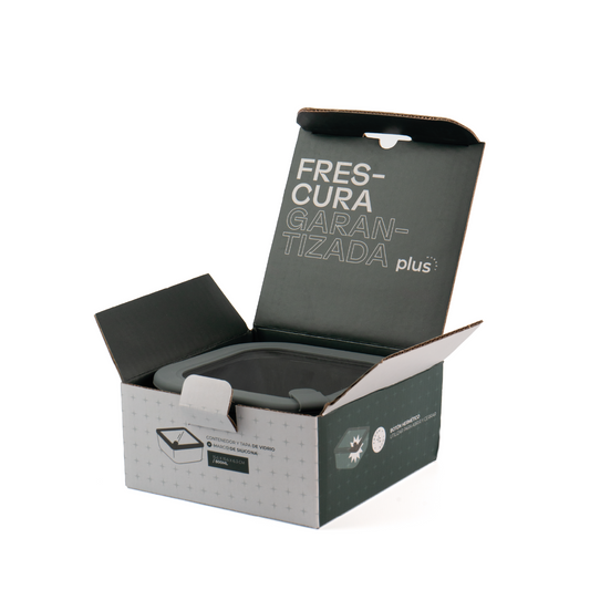 Contenedor de Vidrio Hermético con Tapa 800ml