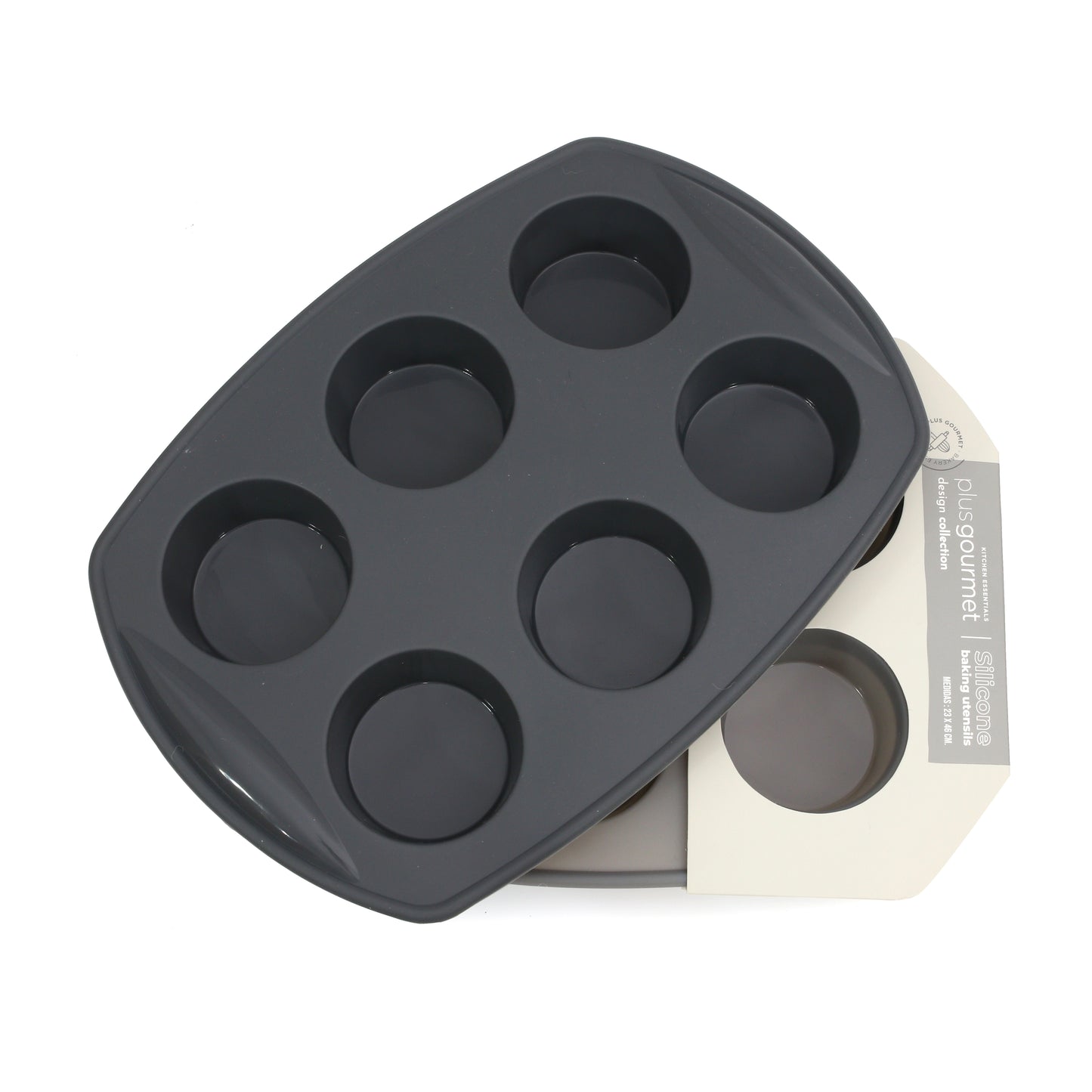 Molde de Silicona Muffins x6