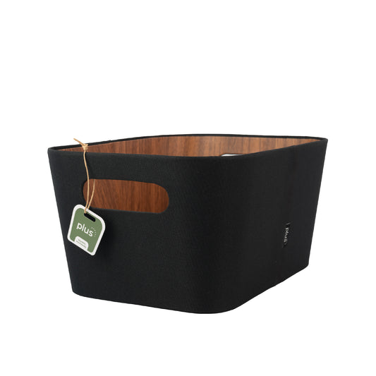 Organizador multiuso negro 23x31x15 cm