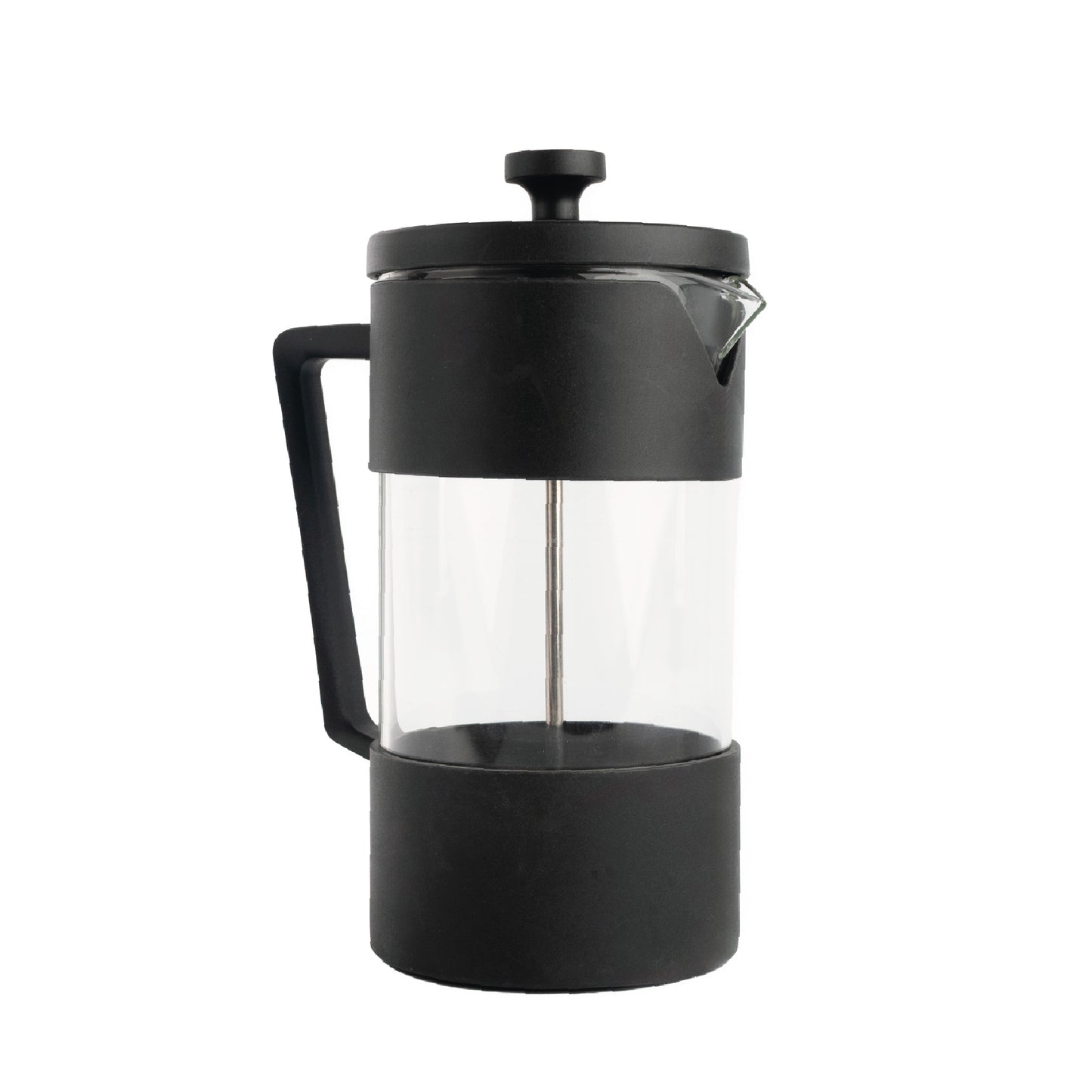 Cafetera con Embolo y Base Plastica 1 Litro