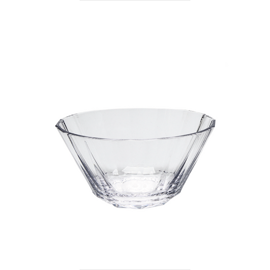 Bowl acrilico facetado 15 cm