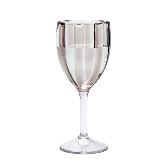 Set Jarra Acrílico Stoll Gris 2200 cc + 4 Copas 270 cc