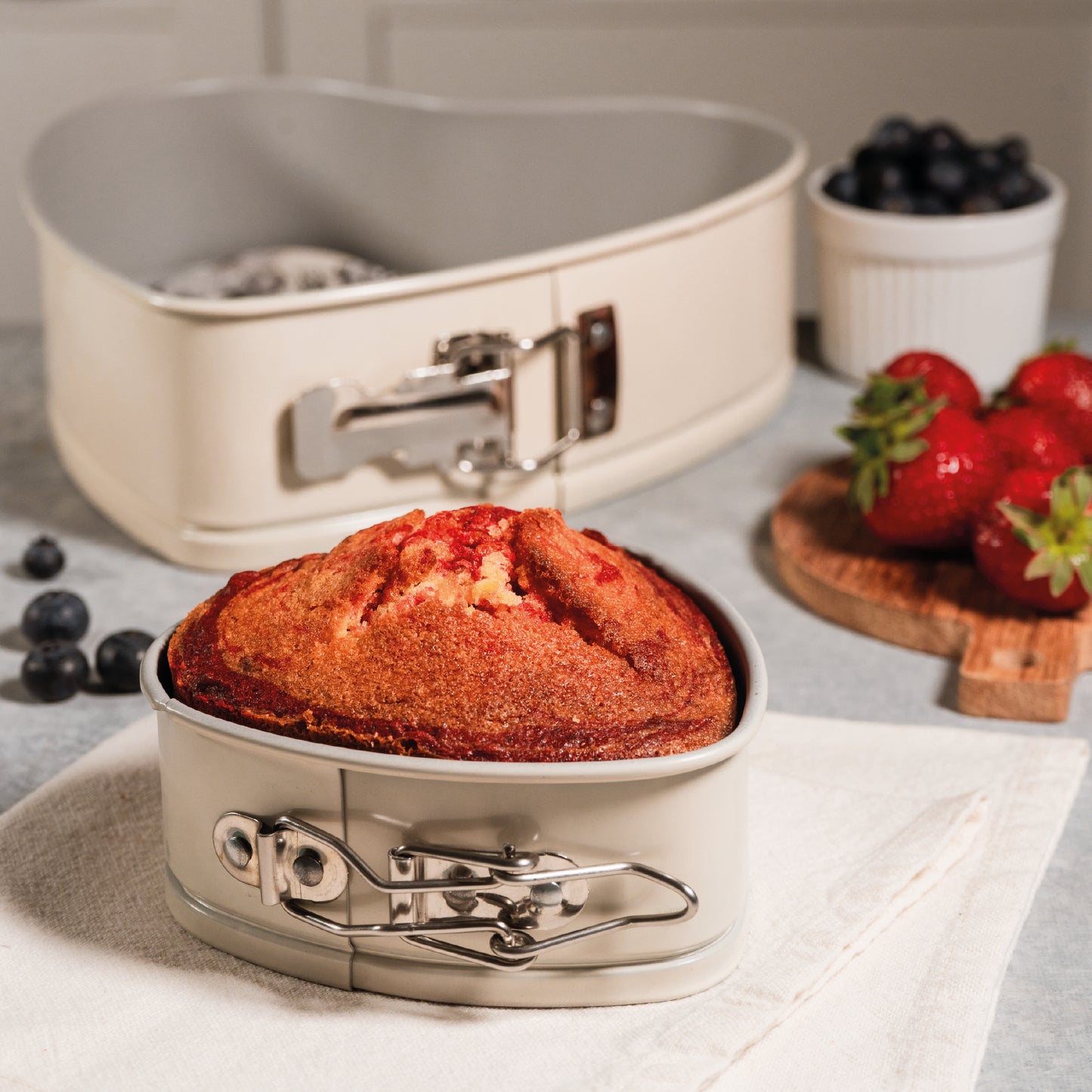 Molde desmontable corazon 12 cm