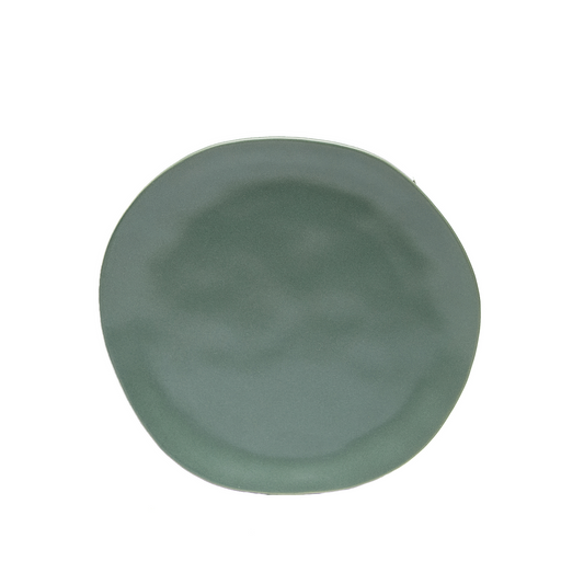 Plato cerámica verde 20 cm