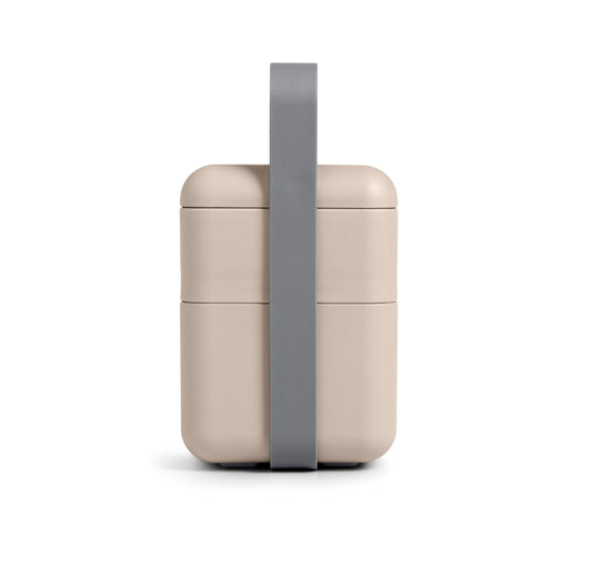 Bauletto Lunchbox M moka gris