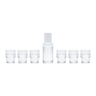 Combo Jarra Babilon 1l Con Set X6 Vasos Babilon De 210 Ml