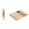 Combo Tabla Tallada EUCA (30x40x2cm) con Chuchillo Santoku 7¨