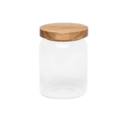 Frasco tapa Acacia 480ml 12.5cm