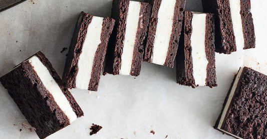 Sandwich de Brownie Helado