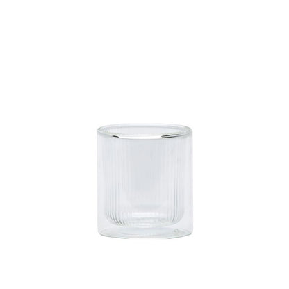 Vasito doble vidrio stripes 120ml