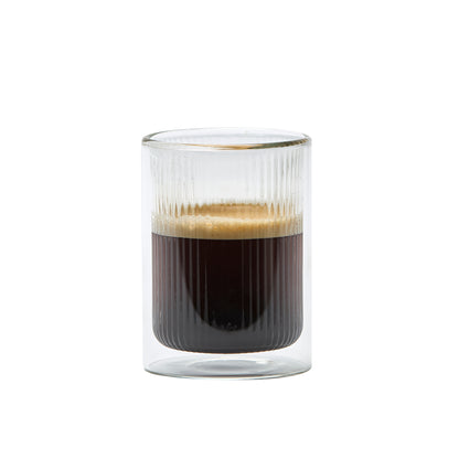 Vasito doble vidrio stripes 250ml