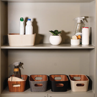 Organizador multiuso fibra/veg 26x18x11 cm