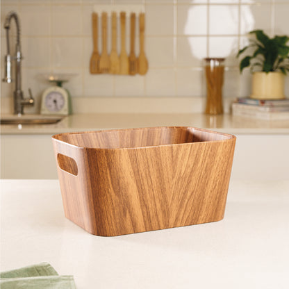 Organizador multiuso fibra/veg 23x31x15 cm