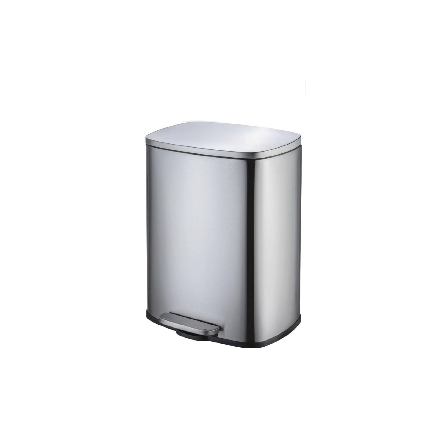 Cesto rectangular ac/inox 12L