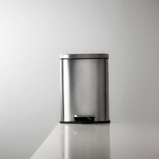 Cesto rectangular ac/inox 12L