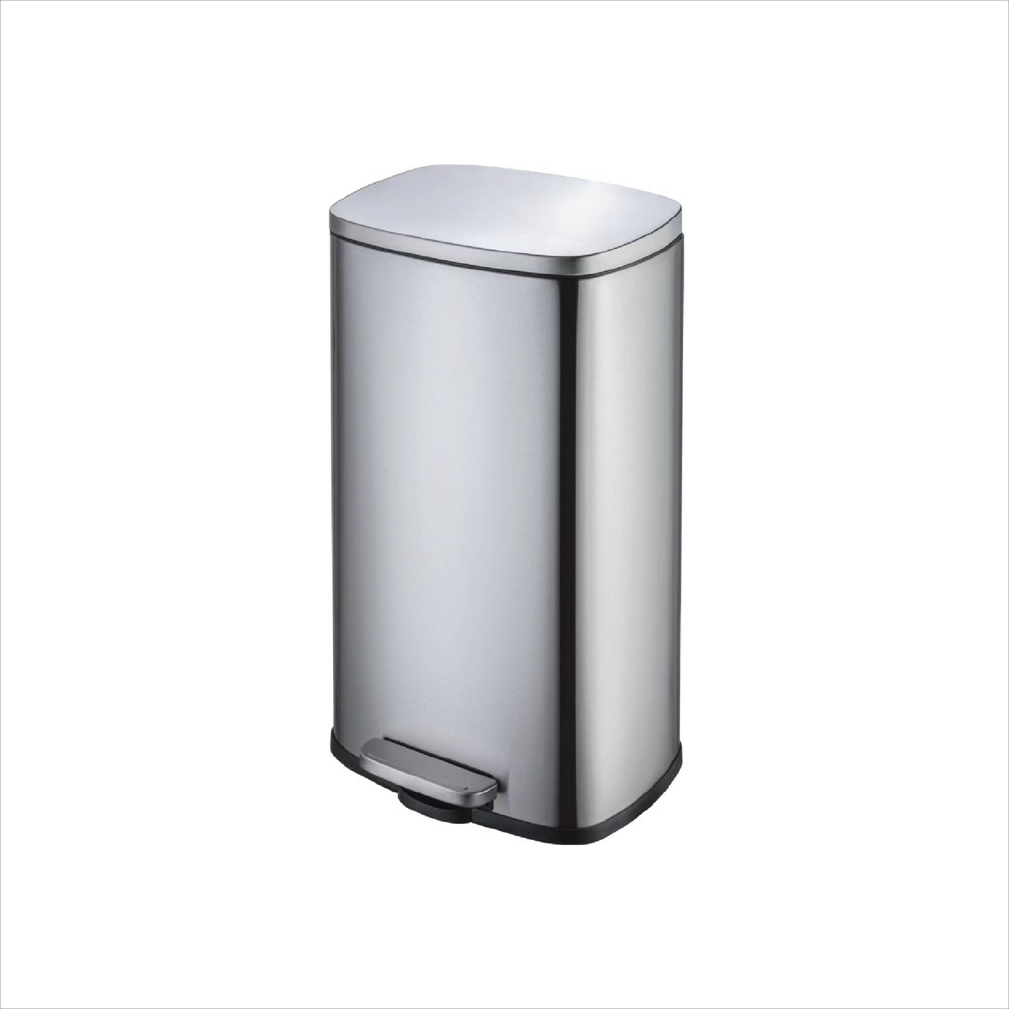 Cesto rectangular ac/inox 30L