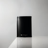 Cesto rectangular de acero inoxidable Negro de 12L