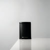 Cesto rectangular de acero inoxidable Negro de 5L