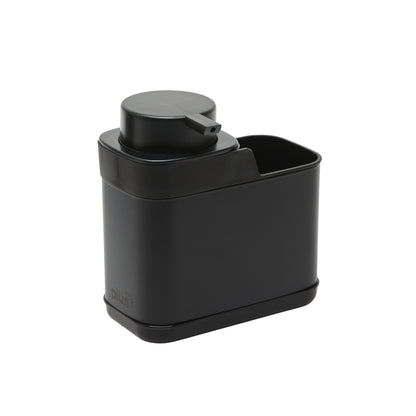 Dispenser con organizador de cocina negro