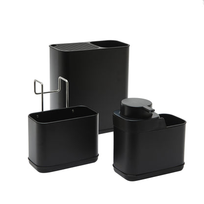 Set Organizador de Cocina Premium Negro