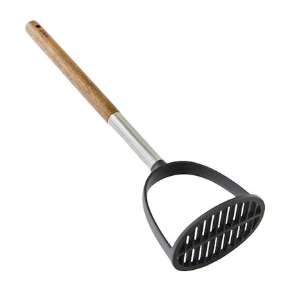 Set X5 Utensilios Con Mango Acacia