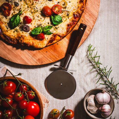 Corta pizza 9cm mango Acacia