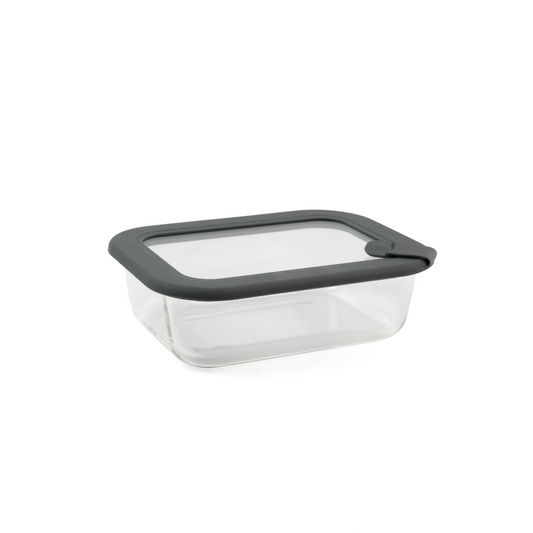 Contenedor de vidrio hermético con tapa 640 ml