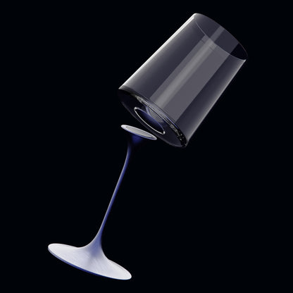 Tallo para copas de cristal imantado Azul