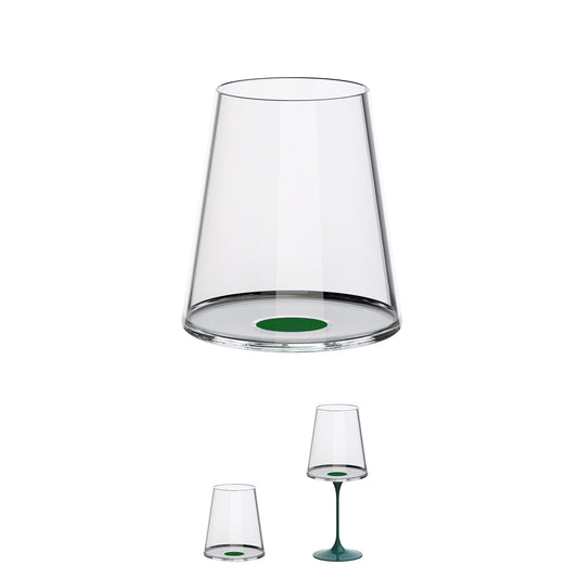 Set Trebonn Tallo Imantado Verde + 2 Copas de Cristal para Vino Tinto con Imán Verde – Elegancia y Funcionalidad