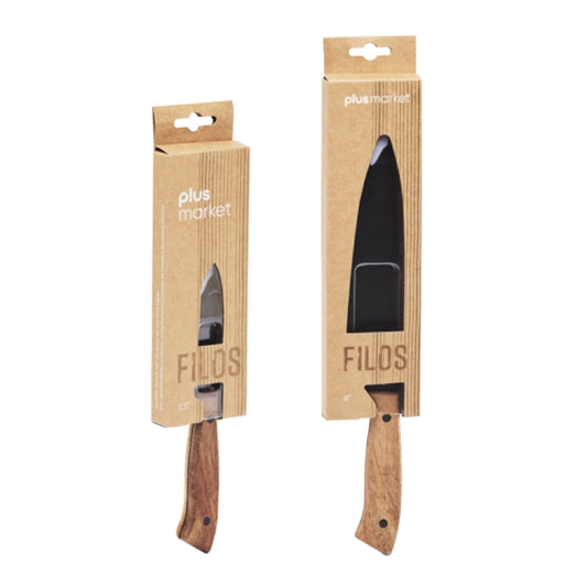 Combo Cuchillo Chef 8'' Con Cuchillo Frutero 3.5''