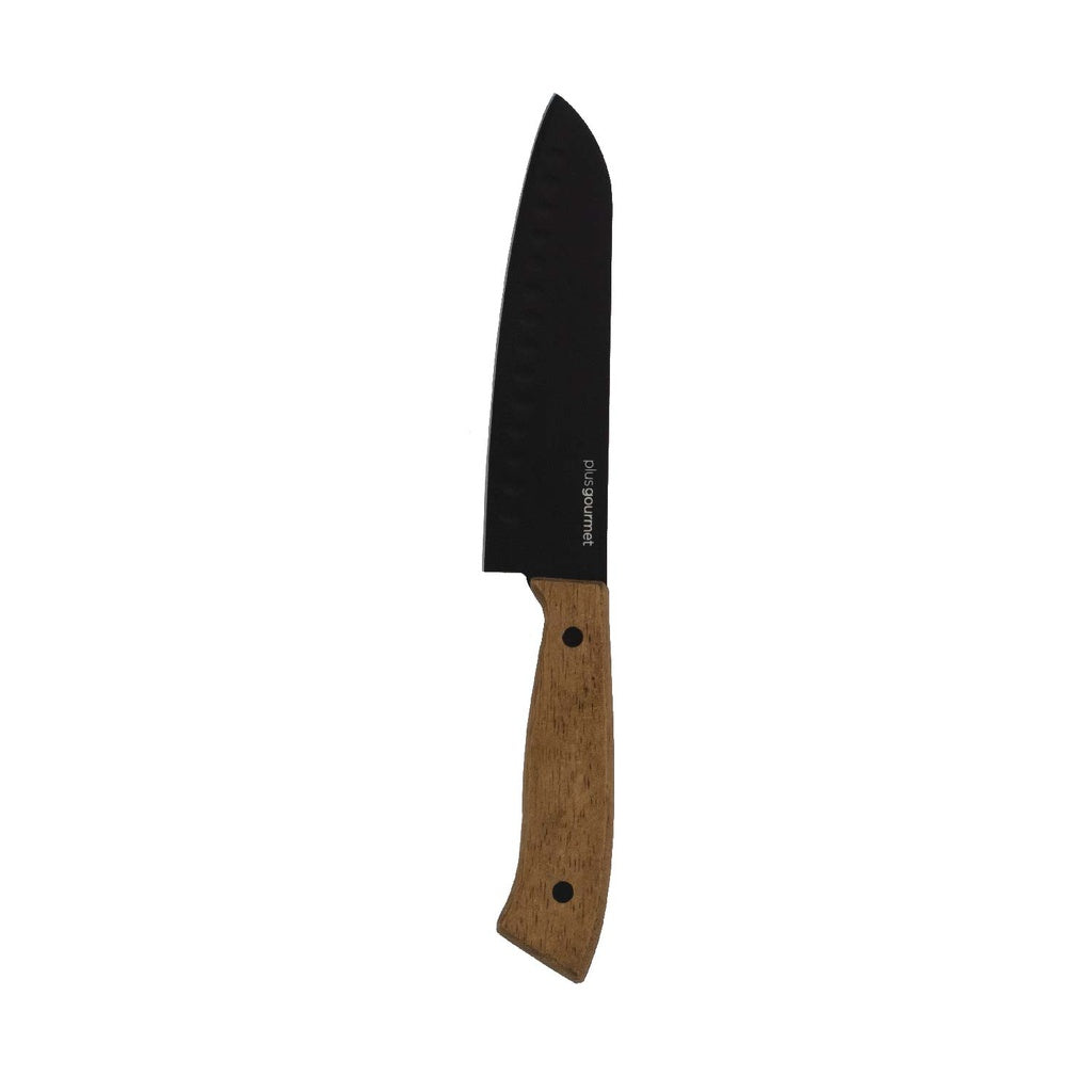 Set Block Imantado de Madera + 4 Cuchillos Profesionales con Mango de Acacia