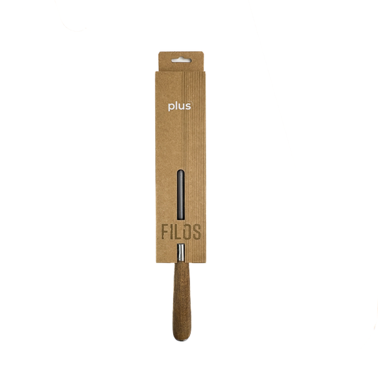 Afilador con mango de acacia 33cm
