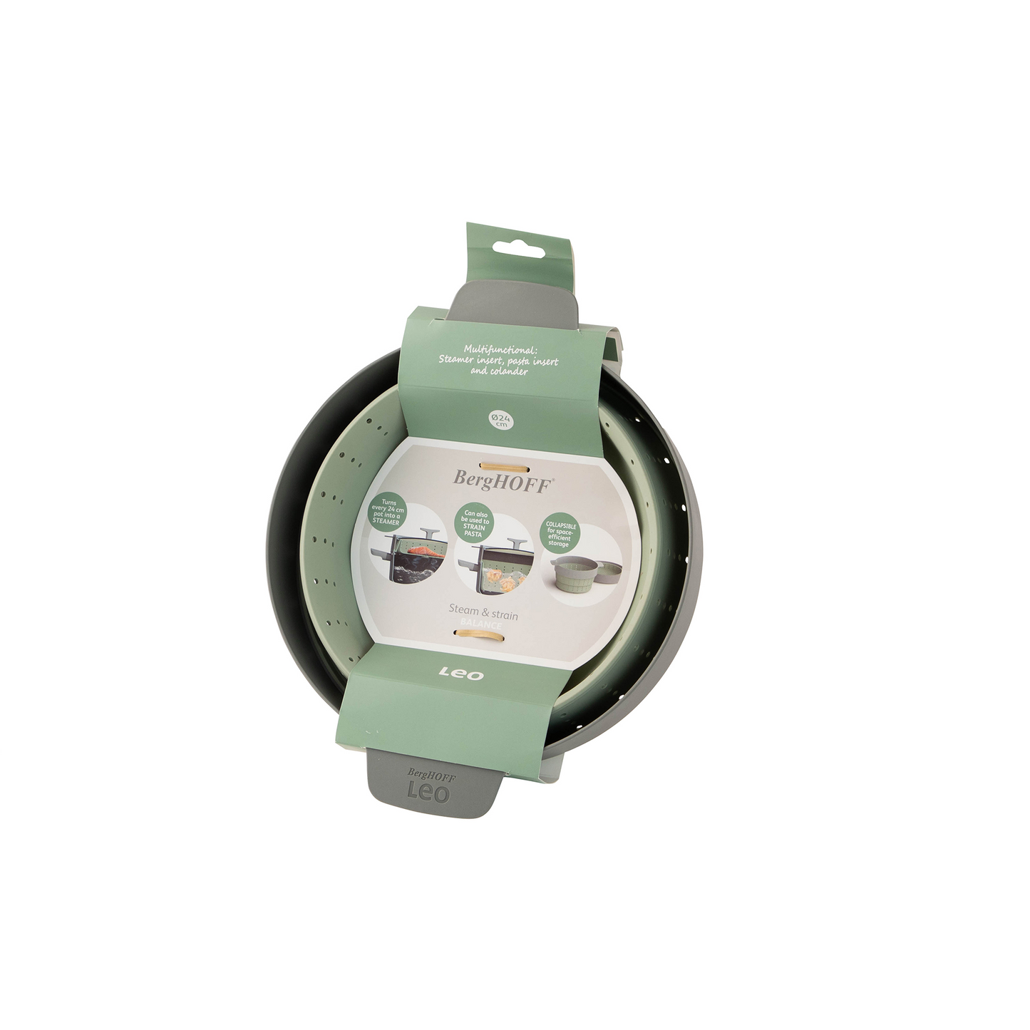 Accesorio col/vap sal/gris Balance 24cm BH