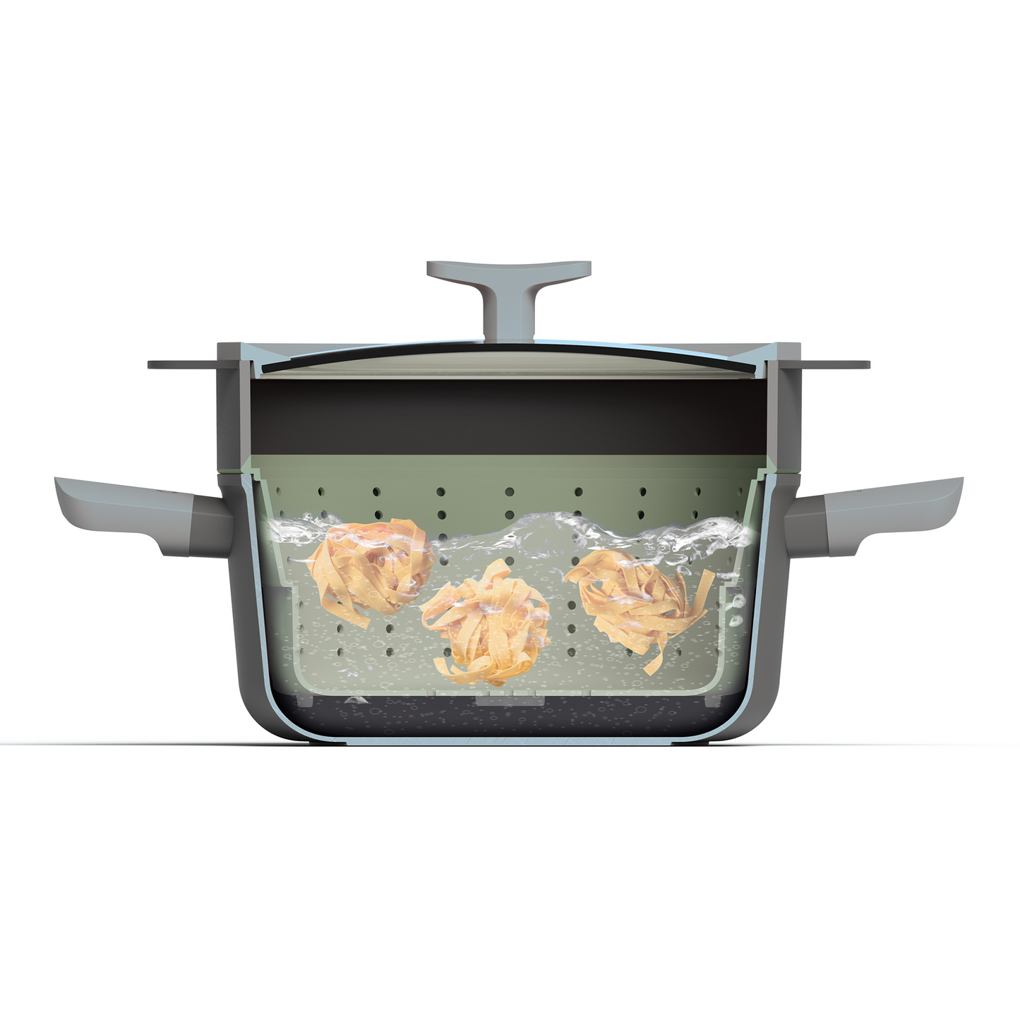 Accesorio col/vap sal/gris Balance 24cm BH