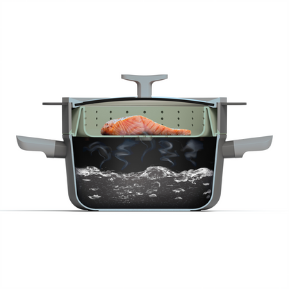 Accesorio col/vap sal/gris Balance 24cm BH