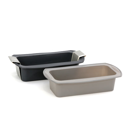 Set x3 Utensilios de Repostería | Budinera + Tartera 30 cm + Guante de Silicona y Algodón