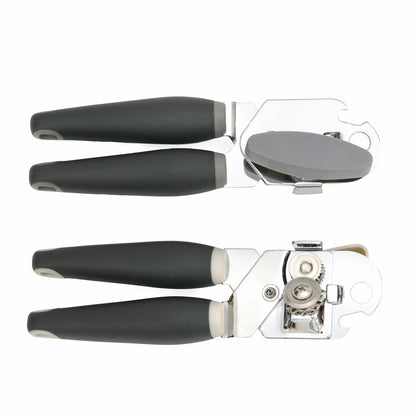 Set x4 Utensilios de Cocina de Silicona | Espátula Pastelera + Pelapapas con Sacabocado + Corta Pizzas + Abrelatas