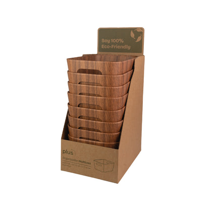 Organizador multiuso fibra/veg 26x18x11 cm