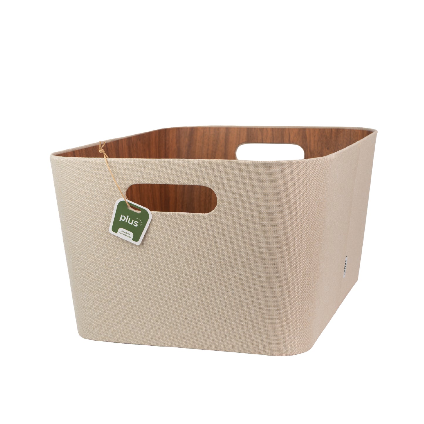 Organizador multiuso crema 30x41x20 cm