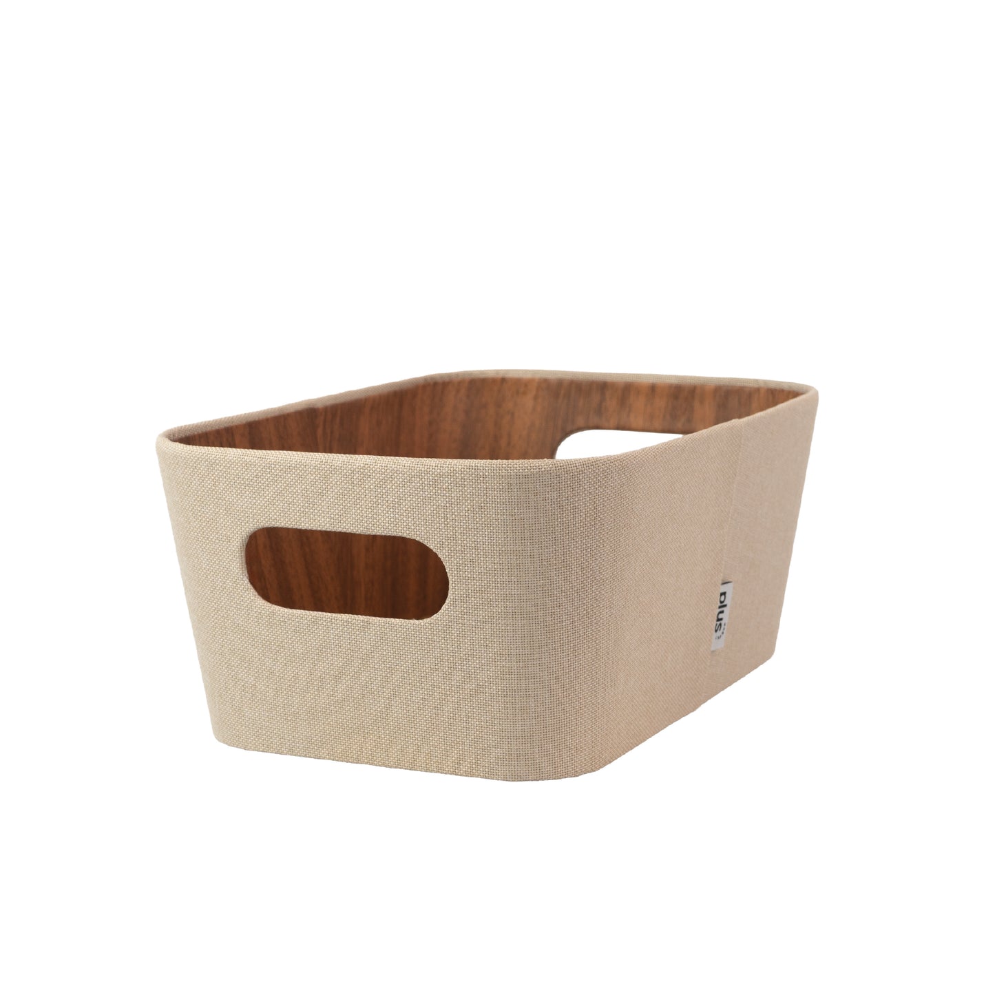 Organizador multiuso crema 26x18x11 cm