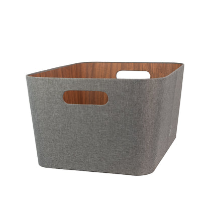 Organizador multiuso gris 30x41x20 cm