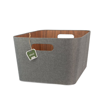 Organizador multiuso gris 30x41x20 cm