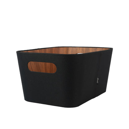 Organizador multiuso negro 23x31x15 cm