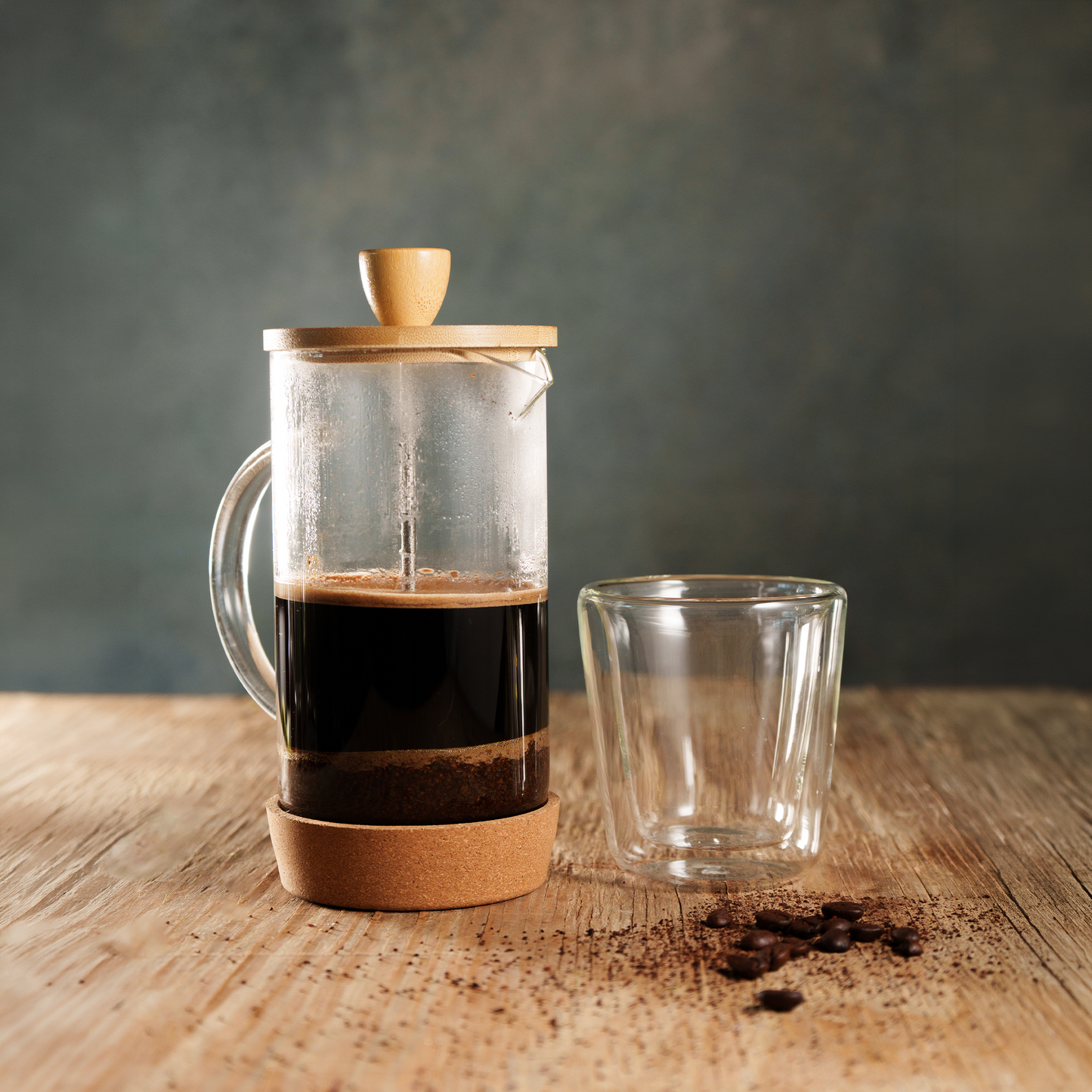 Cafetera corcho 600