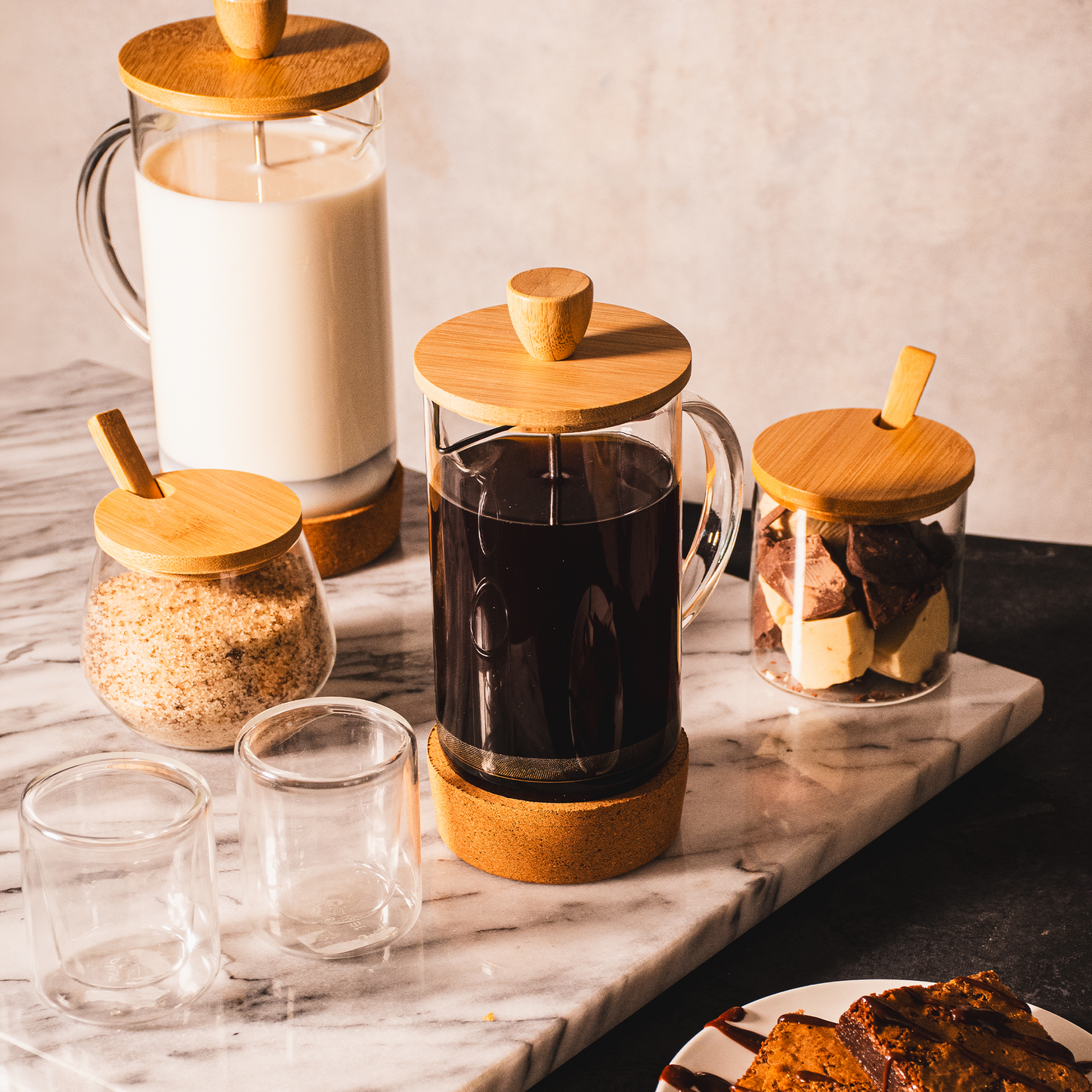 Cafetera corcho 600